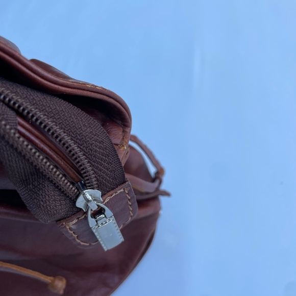 NWOT Genuine Leather Brown Purse - Picture 4 of 9